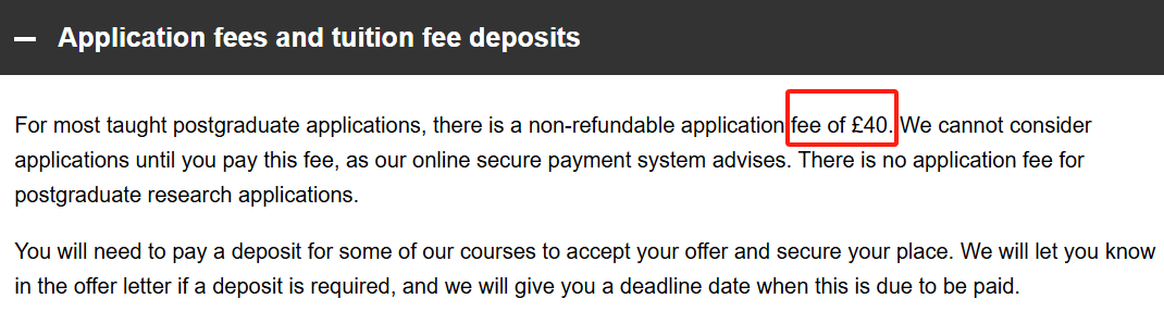 申请费交冤枉钱？26fall英澳爱申请费对比，一次看全