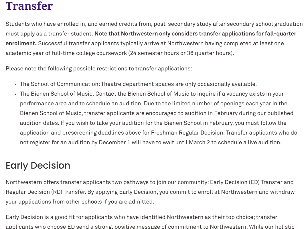 Top 10 的芝大、西北转学也有早申 ED 轮!2026 Fall 美本转学必备申请材料有这些…… Top 10 的芝大、西北转学也有早申 ED 轮!2026 Fall 美本转学必备申请材料有这些……