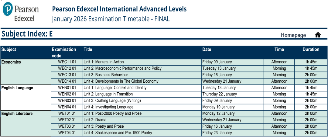 更新！2025年夏季IG&Alevel大考时间表全部出来了！