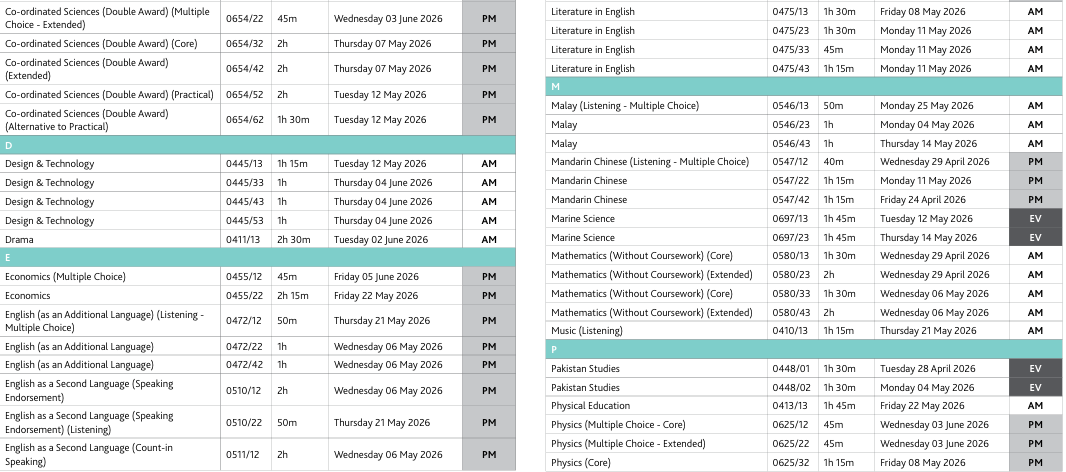 提前!2026夏季A-Level&IG大考时间已公布!备考黄金期“缩水” 提前!2026夏季A-Level&IG大考时间已公布!备考黄金期“缩水”