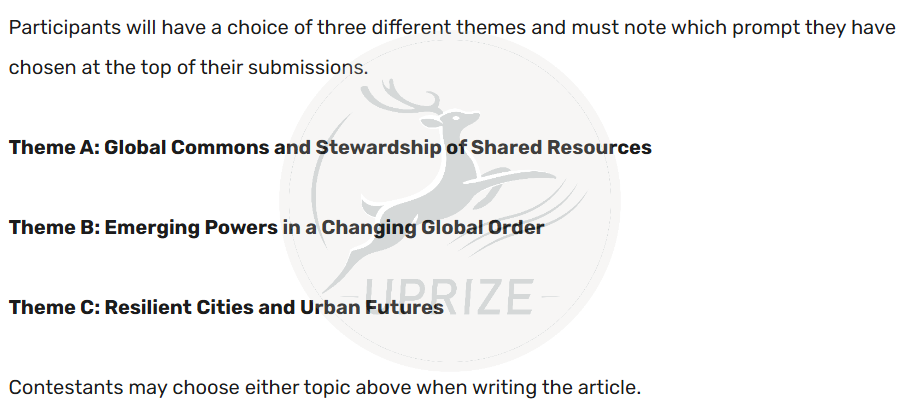 哈佛国际评论中国赛区秋冬季赛报名即将截止，全球热点议题等你来挑战！