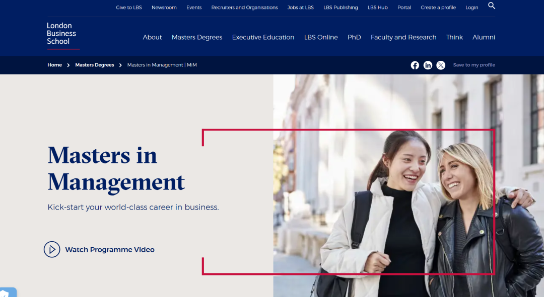 LBS三大商科硕士MFA/MIM/MAM怎么选？