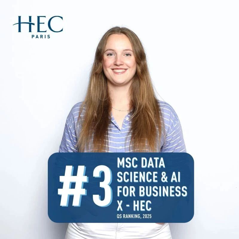 HEC Paris高商2年制英授硕士：商业数据科学与人工智能-X联合开设