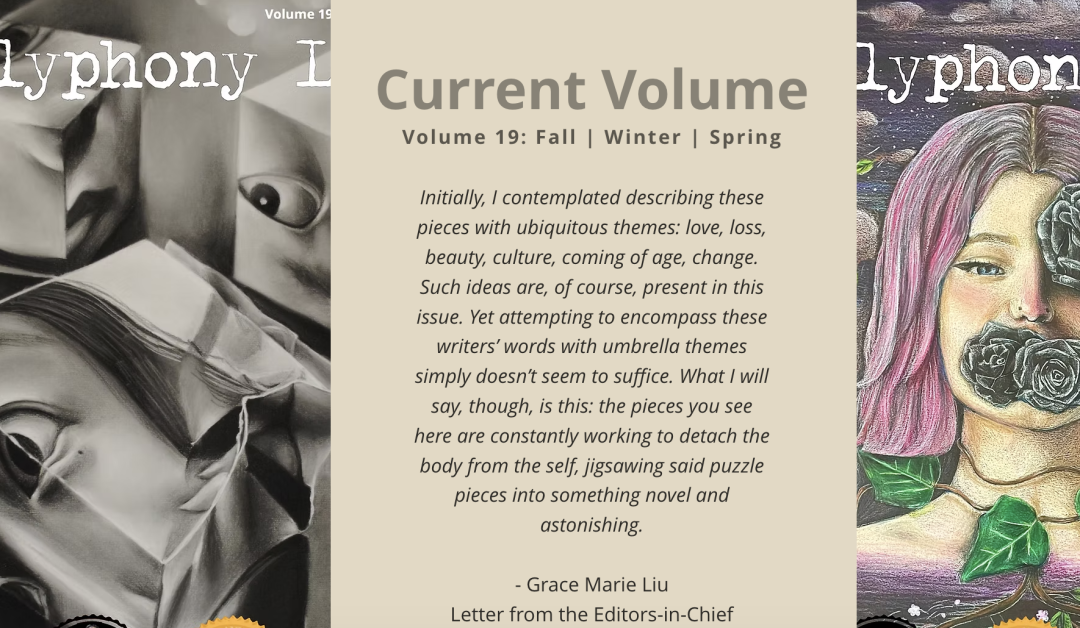 Polyphony Lit全球高中生在线文学平台!创意写作、海报设计投稿中! Polyphony Lit全球高中生在线文学平台!创意写作、海报设计投稿中!