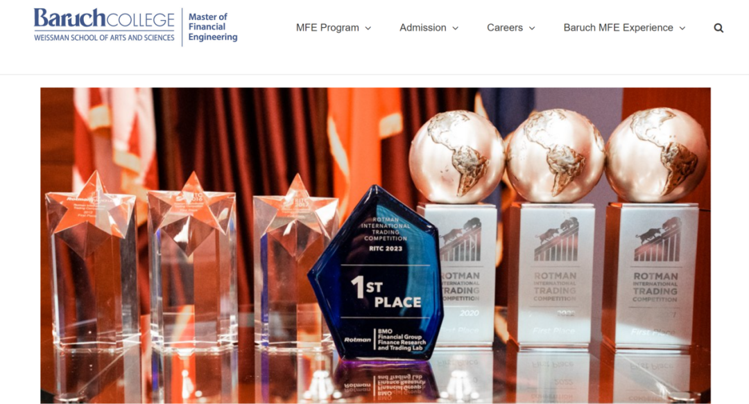 2026QuantNet金融工程排名出炉！巴鲁克金工重回榜首！