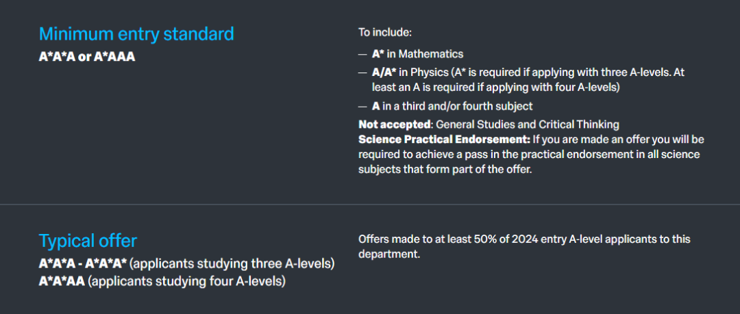 官网公布!帝国理工最新Con要求一览! 官网公布!帝国理工最新Con要求一览!