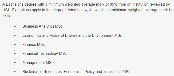 注意!伦敦大学学院更新2026Fall中国高校List! 注意!伦敦大学学院更新2026Fall中国高校List!