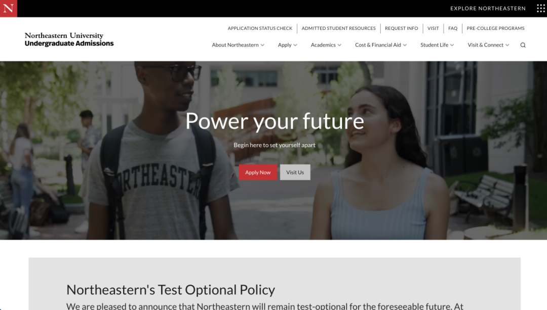 东北大学:读书实习两不误的美国大学代表 东北大学:读书实习两不误的美国大学代表