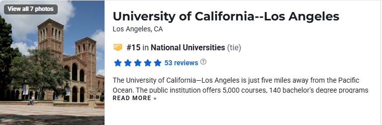 【15-19周岁】2026加州大学洛杉矶分校官方学分冬校：统计学、经济学可选！