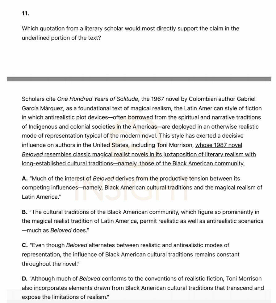 【考情分析】11月SAT：阅读中莎士比亚重现考场，数学考点出新……