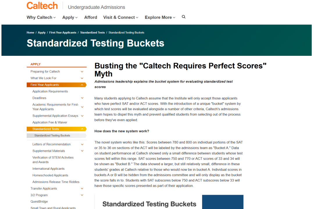 加州理工学院正式采用SAT/ACT“分级评估” 满分标化不再是硬门槛！