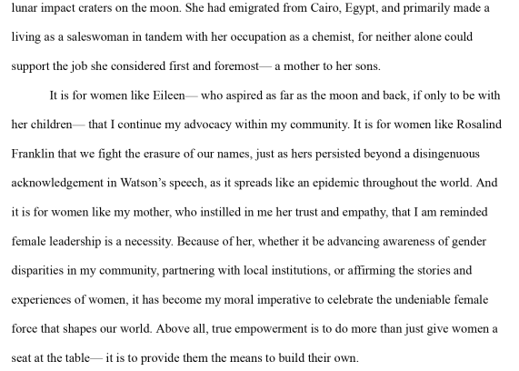 耶鲁女性领导力征文比赛，全球9–12年级学生均可参加！