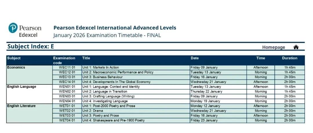 CIE刚刚公布！2026年1月9日发放秋季A-level大考成绩！三大国际考局出分时间汇总来了！