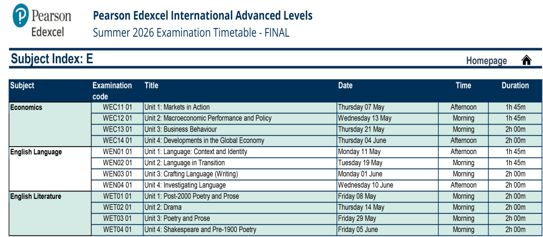 更新！2025年夏季IG&Alevel大考时间表全部出来了！