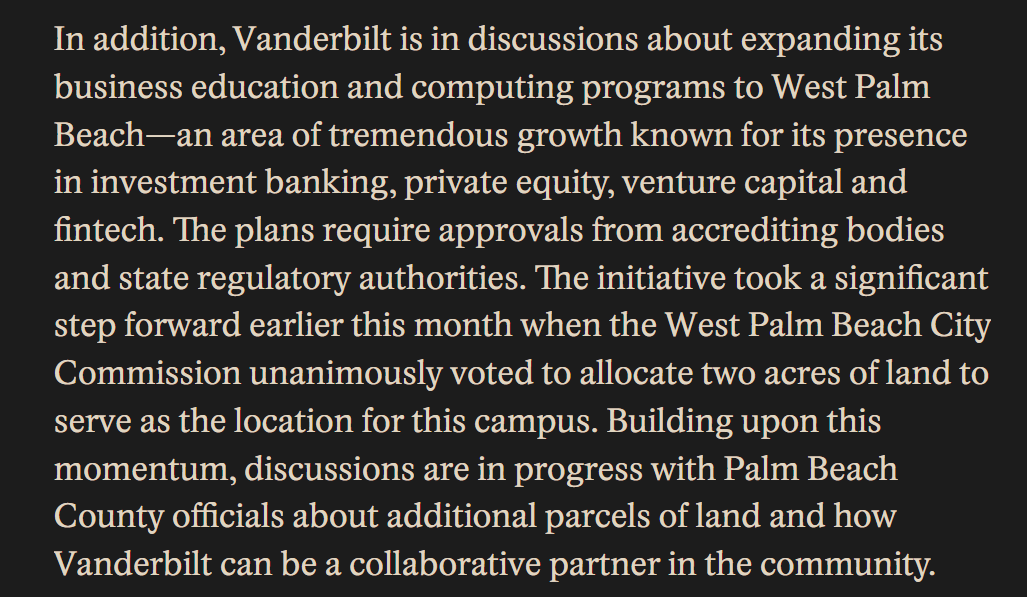 “南方哈佛”放大招!范德堡大学首开纽约新校区!野心藏不住了? “南方哈佛”放大招!范德堡大学首开纽约新校区!野心藏不住了?