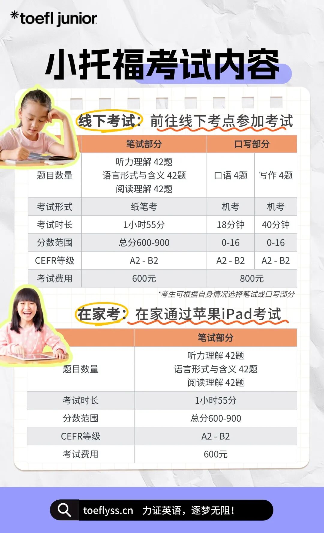 2026年小托福上半年考试日历出炉，附小托福报名流程/线下考点~