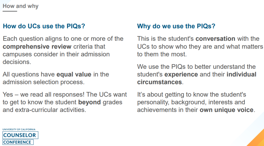加州大学公布成功&失败 PIQ 文书示范!你的文书踩中这些痛点/要害了吗? 加州大学公布成功&失败 PIQ 文书示范!你的文书踩中这些痛点/要害了吗?