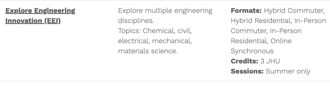 JHU工程创新夏校：超高师生比+大学学分，理工科学生的“心头好”