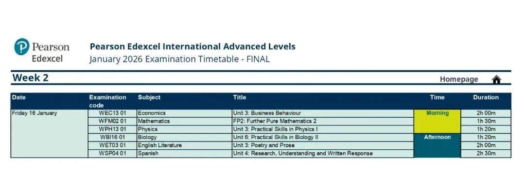 CIE刚刚公布！2026年1月9日发放秋季A-level大考成绩！三大国际考局出分时间汇总来了！