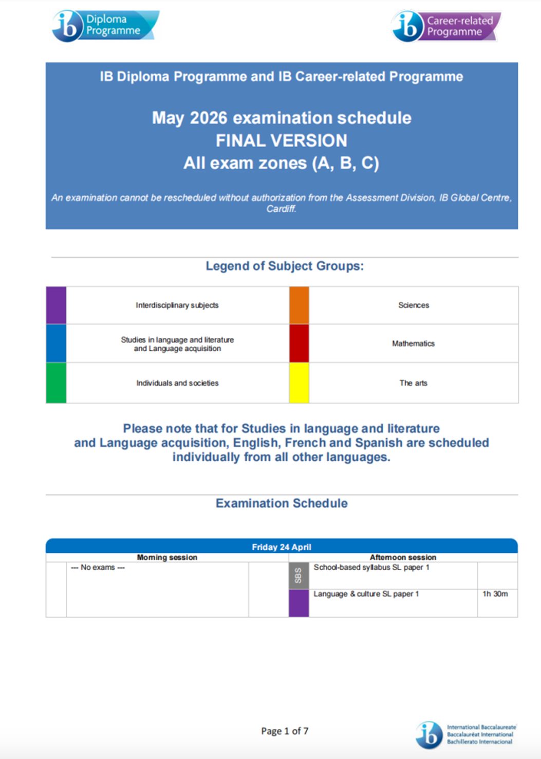 2026年IB大考考纲新变化！数学考试时间延长！语言A将迎来首考！附IB课程！
