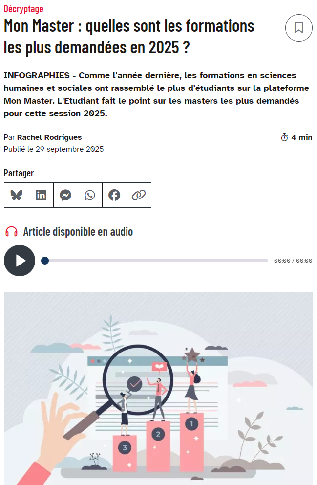 法国留学硕士申请数据公布!这类专业最多学生申请!最难录取的专业原来是...