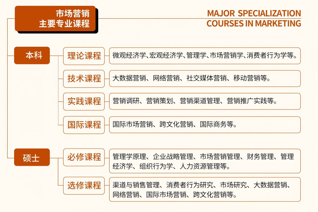 市场营销专业解读:从核心课程到职业布局