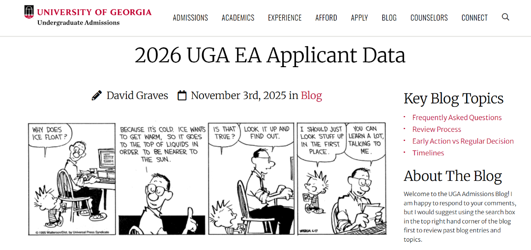 美本早申风向标：TOP50佐治亚大学已公布早申数据 非州内学生竞争激烈！