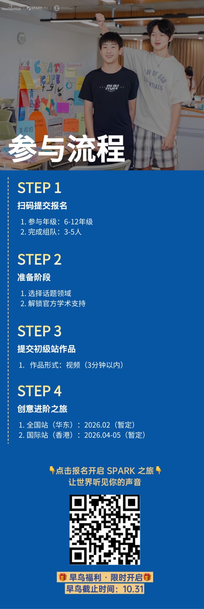 SPARK 2026｜六大主题正式发布，从兴趣话题到改变世界的创新方案