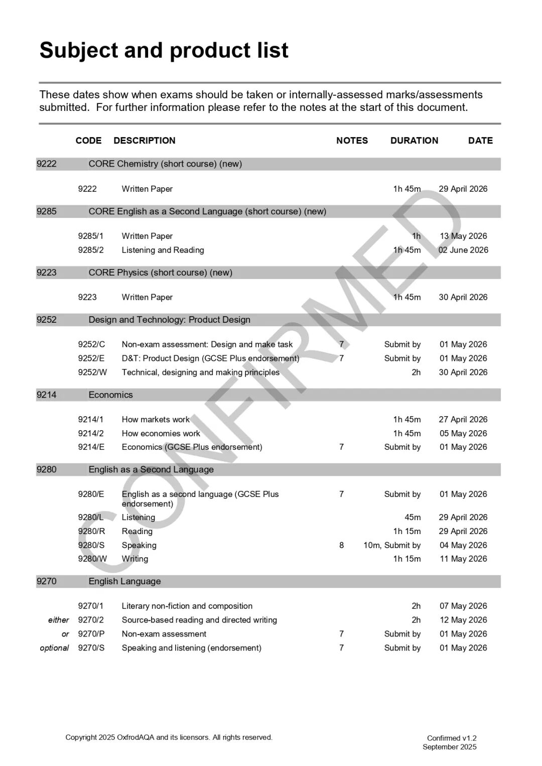 终于!CIE正式公布2026夏季A-level&IG大考时间表,开考时间提前!至此三大国际考局已集齐! 终于!CIE正式公布2026夏季A-level&IG大考时间表,开考时间提前!至此三大国际考局已集齐!