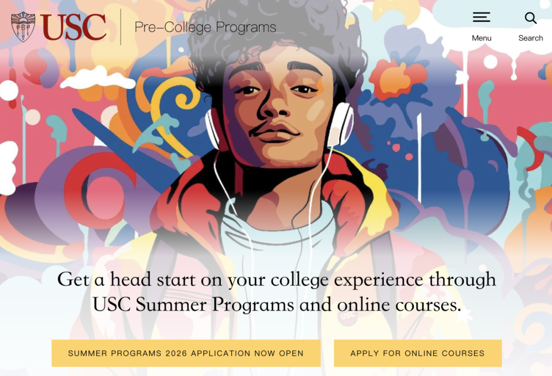 2026｜全美TOP30网红校，南加大USC夏校！已开申！采取Rolling滚动录满截止！