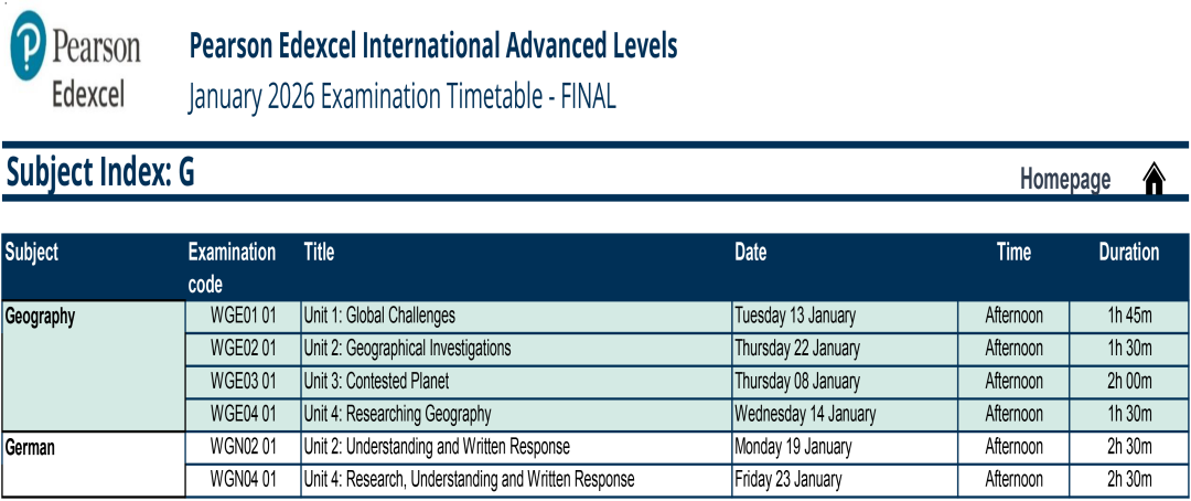 更新！2025年夏季IG&Alevel大考时间表全部出来了！