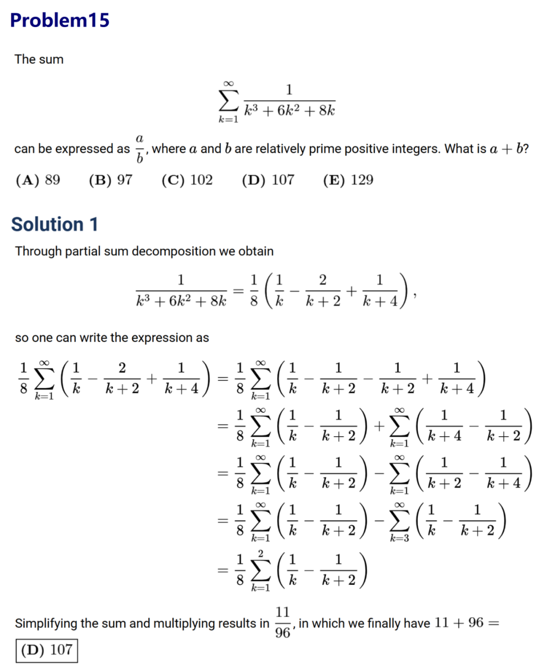 最新，2025AMC10B真题及详解