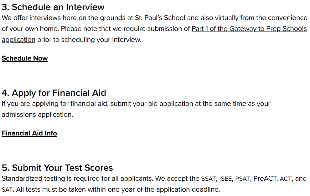 13 所顶尖私立寄宿美高标化与面试要求汇总！2026 Fall 美高申请季，你走到哪一步了？
