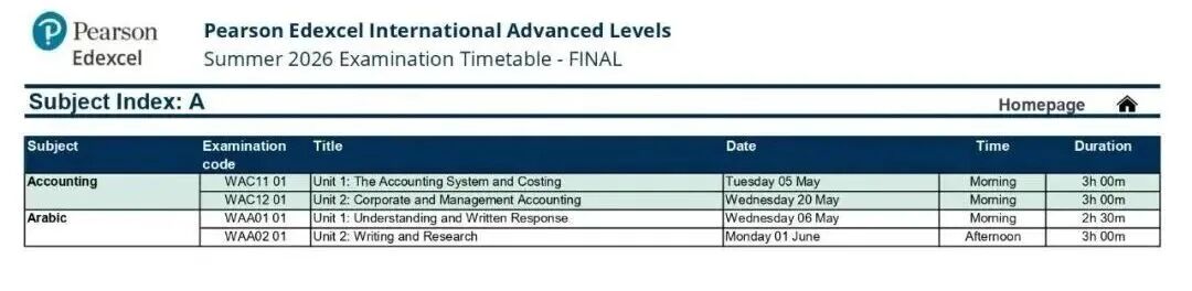 A-Level|2026年夏季大考时间提前!三大考试局最新安排汇总发布 A-Level|2026年夏季大考时间提前!三大考试局最新安排汇总发布