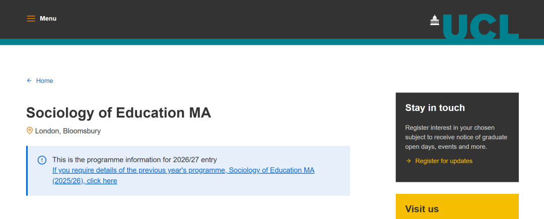 想申UCL？直接无脑冲这几个捡漏专业