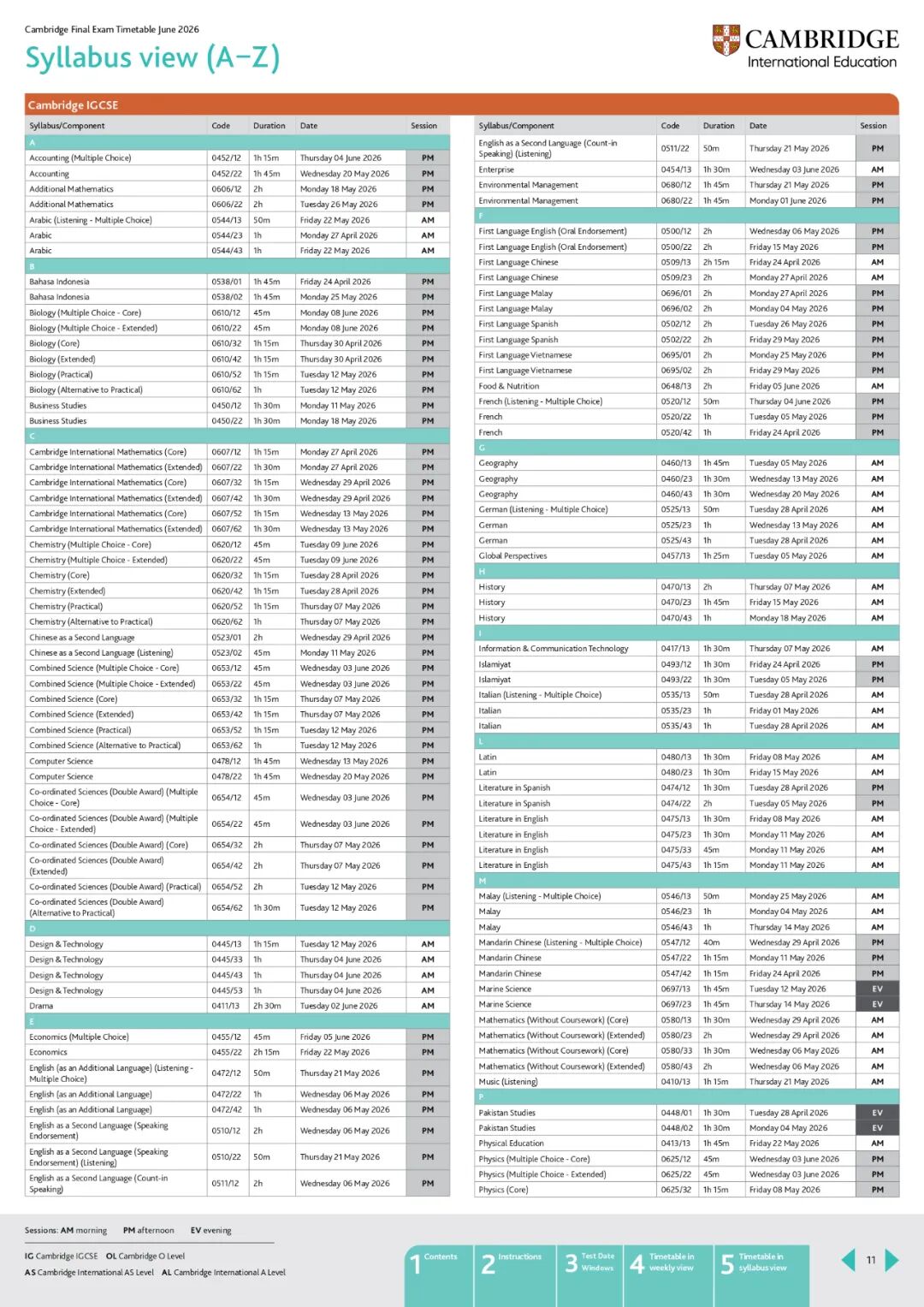 三大考局 2026 夏季 A-level/IG 大考时间集齐!备考时间缩水,现在准备不踩坑 三大考局 2026 夏季 A-level/IG 大考时间集齐!备考时间缩水,现在准备不踩坑
