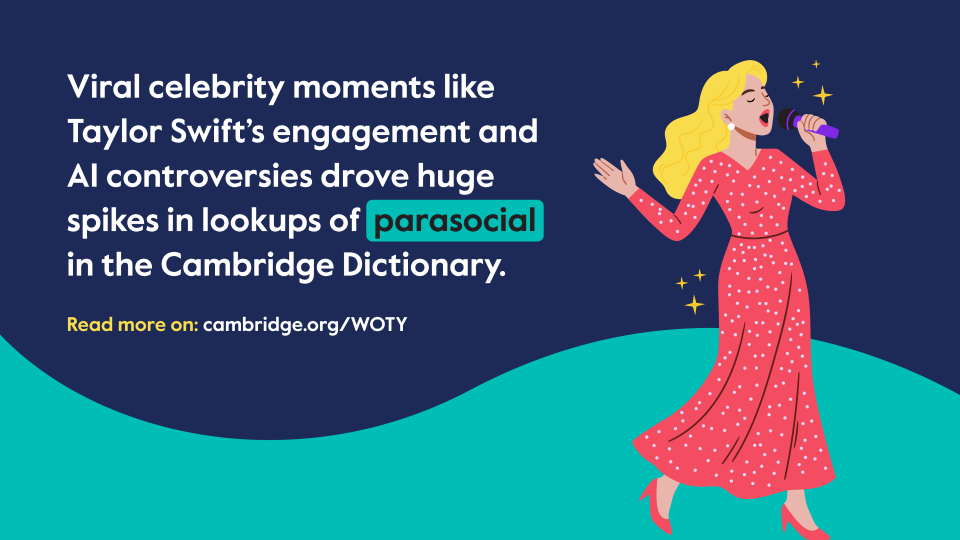官方发布 | 2025剑桥年度词汇:parasocial 官方发布 | 2025剑桥年度词汇:parasocial