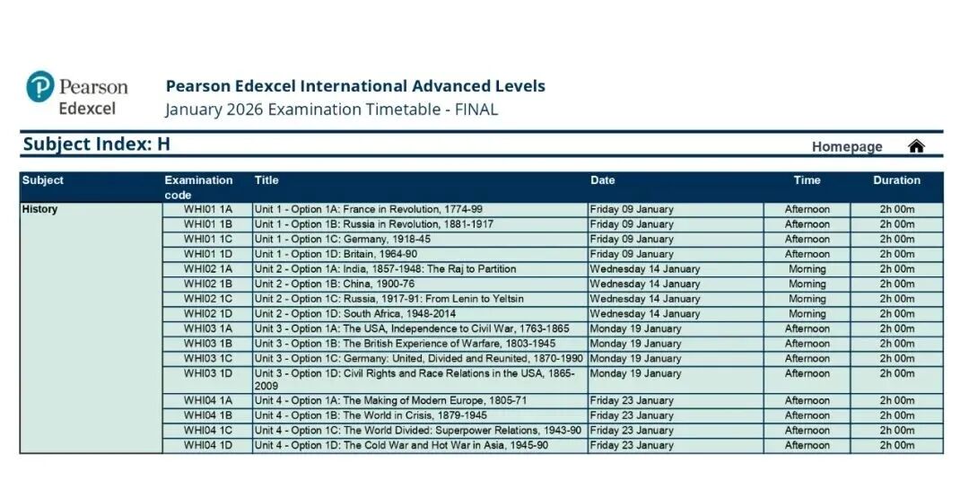CIE刚刚公布！2026年1月9日发放秋季A-level大考成绩！三大国际考局出分时间汇总来了！