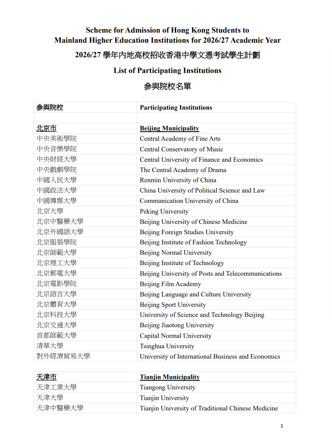 即将开启！2026年DSE报考165所内地高校重要日程安排来啦