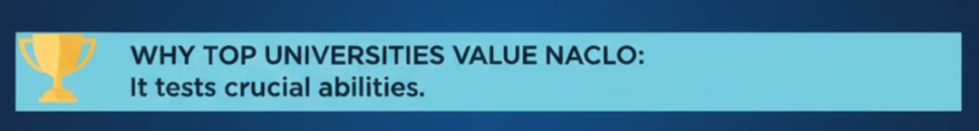 全球含金量最高的“语言 × 逻辑 × AI思维”竞赛之一:NACLO 再次开放报名!为什么所有孩子都应该至少试一次? 全球含金量最高的“语言 × 逻辑 × AI思维”竞赛之一:NACLO 再次开放报名!为什么所有孩子都应该至少试一次?