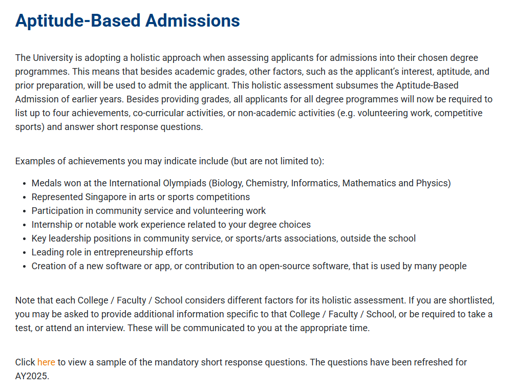 新加坡本科申请必看：夏校经历如何转化为网申加分项？