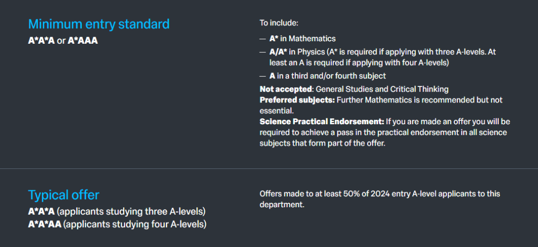 官网公布！帝国理工最新Con要求一览！
