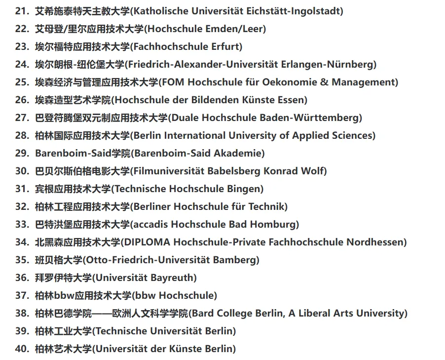 德国留学 | 283所教育部认可的德国院校名单（2025更新版）一段被“承认”的人生旅程