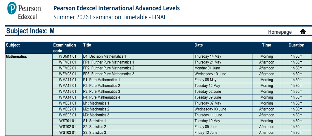 更新！2025年夏季IG&Alevel大考时间表全部出来了！