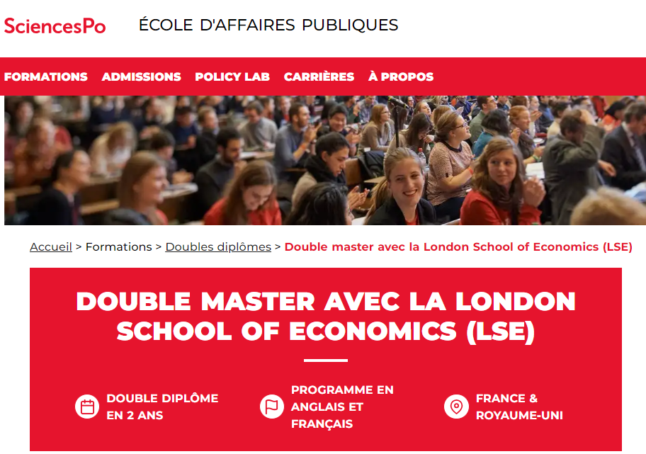 巴政 x 英国伦敦政治经济学院LSE双学位:两年制欧洲事务/公共政策硕士 巴政 x 英国伦敦政治经济学院LSE双学位:两年制欧洲事务/公共政策硕士