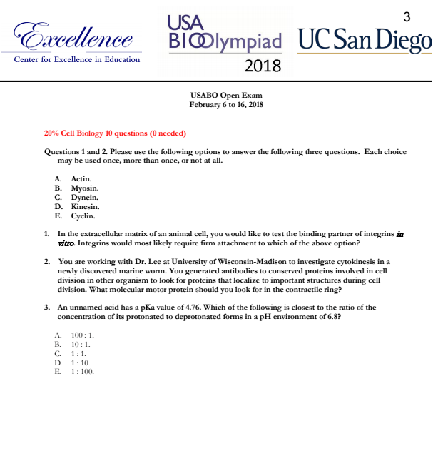 USABO/BBO考试内容双线重合,如何双线备考? USABO/BBO考试内容双线重合,如何双线备考?