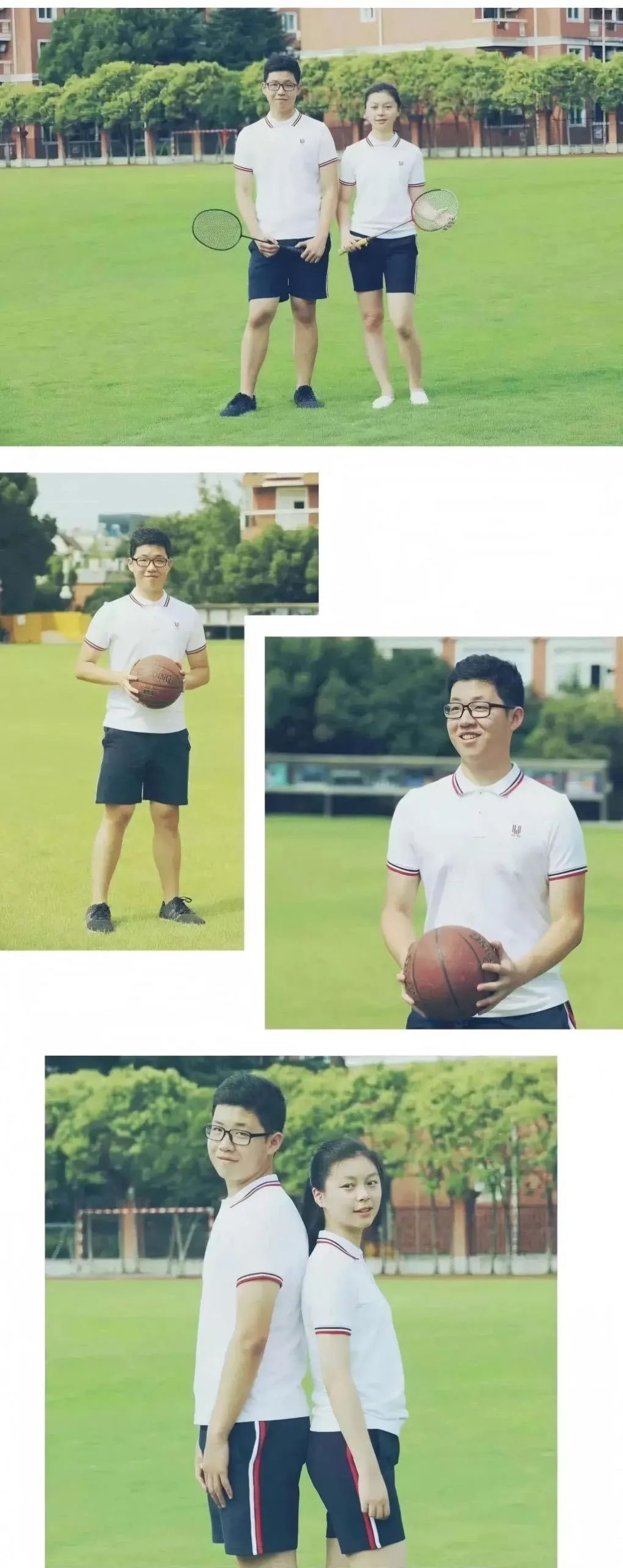 领科国际学校校服图片