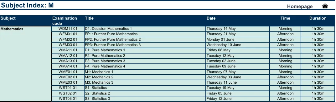 2026年A-Level夏季大考时间发布，三大考试局考试时间全部提前！