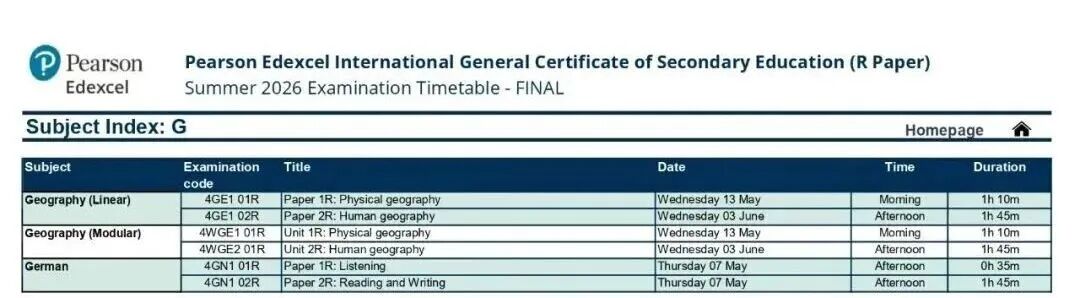 A-Level|2026年夏季大考时间提前!三大考试局最新安排汇总发布 A-Level|2026年夏季大考时间提前!三大考试局最新安排汇总发布
