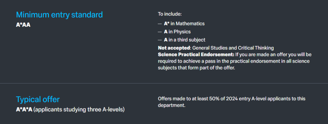官网公布!帝国理工最新Con要求一览! 官网公布!帝国理工最新Con要求一览!
